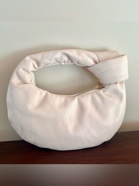 White Melie Bianco Knot Bag